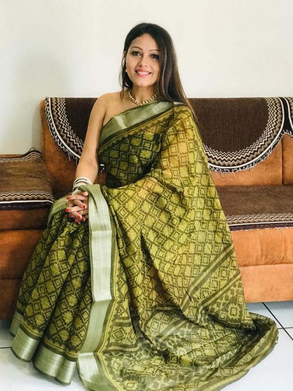 Risha Fancy Cotton Silk Saree